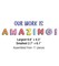 Carson Dellosa Pre-Punched We Stick Together 45-Piece Our Work Is Amazing Bulletin Board Set, Student Work Display Headers, Shooting Stars, Motivational Cutouts for Bulletin Board and More